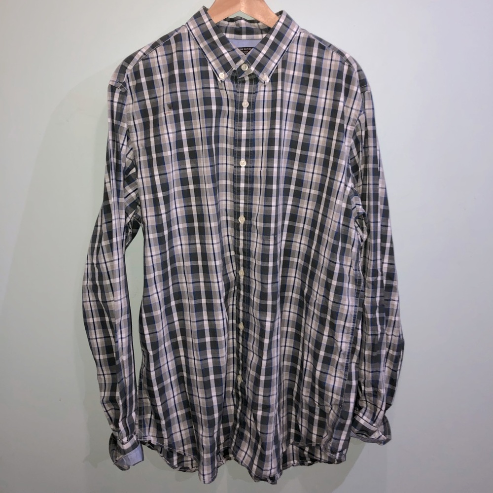 Soft wash button down